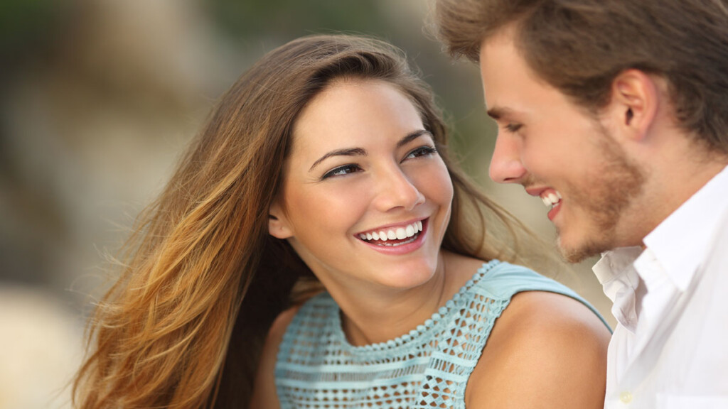 couple talking
