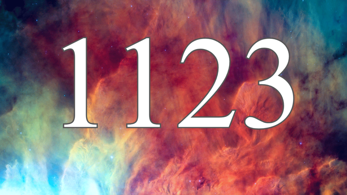 Angel Number 1123
