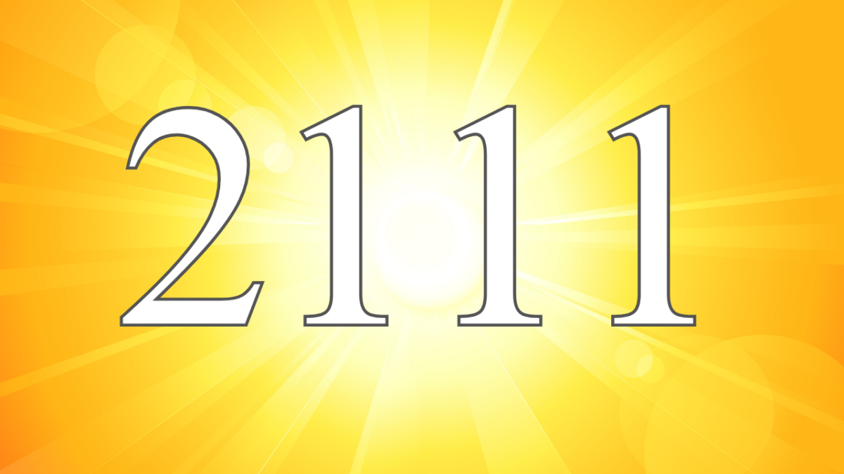 Angel Number 2111