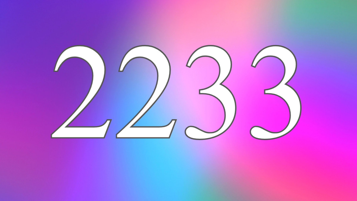 Angel Number 2233