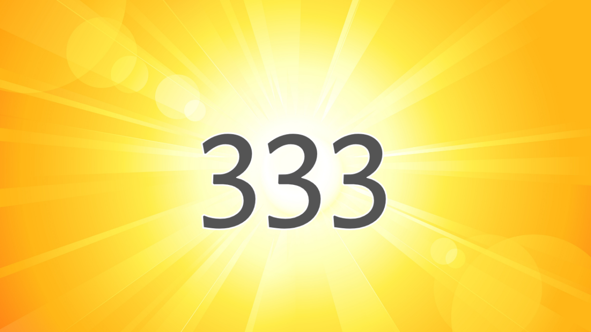 Angel Number 333