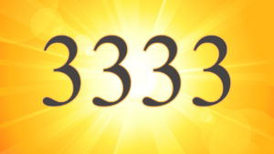 Angel Number 3333