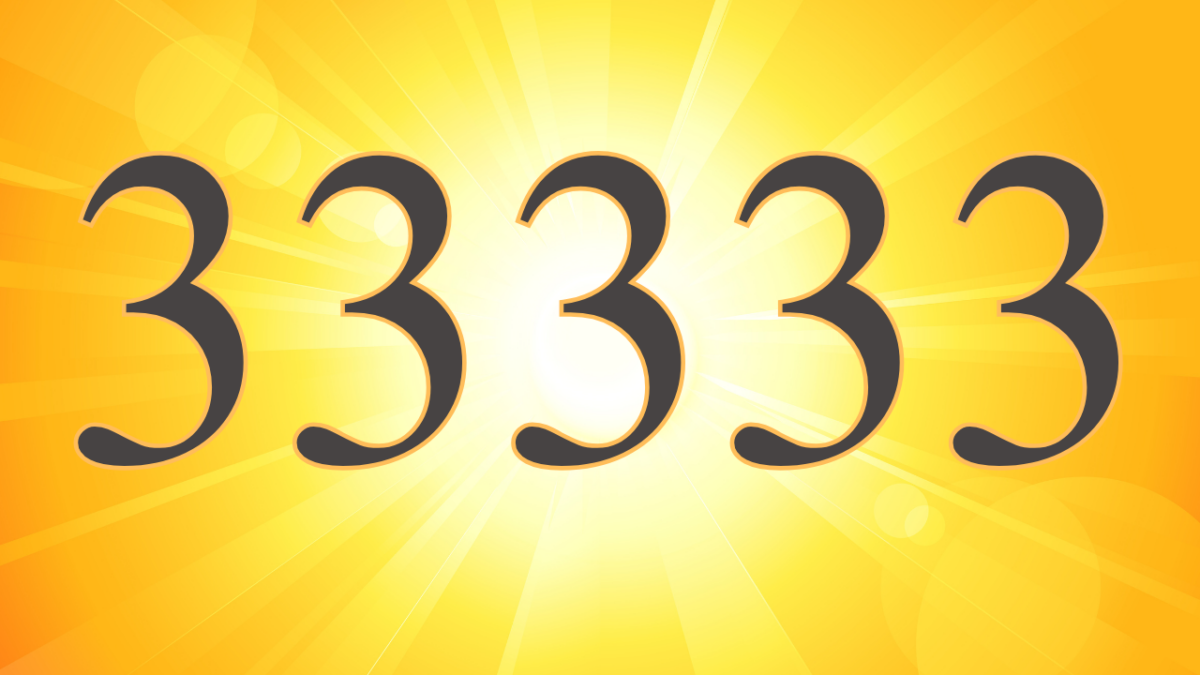 Angel Number 33333