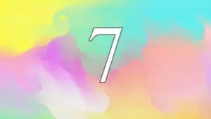 Angel Number 7