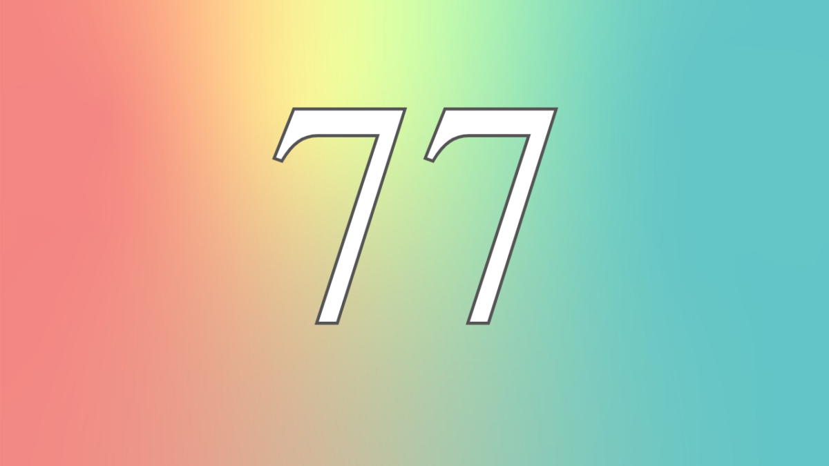 Angel Number 77