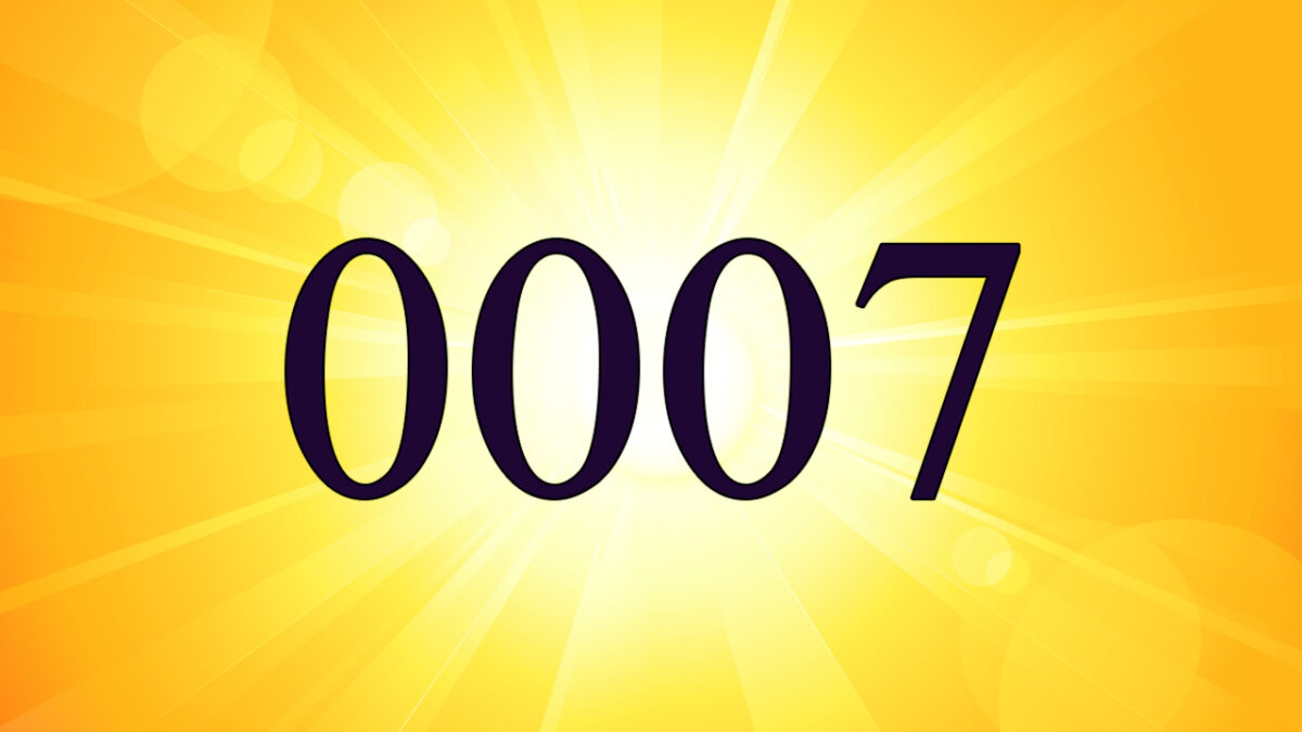 angel number 0007