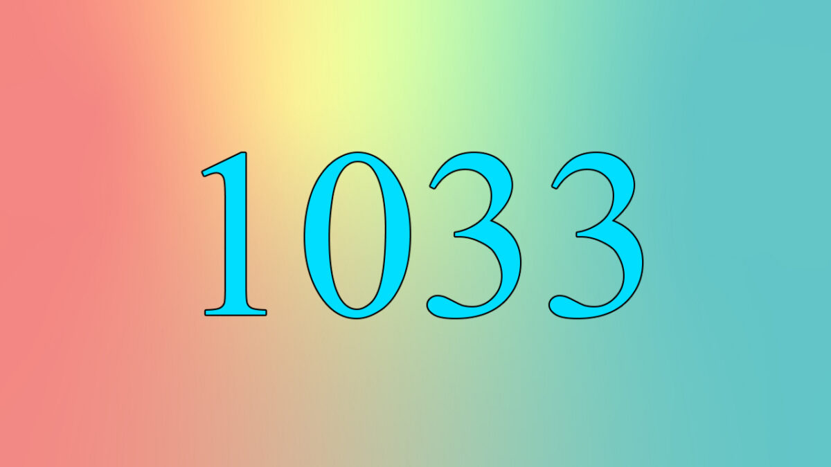 angel number 1033