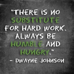 Hard Work Quotes - The Rock