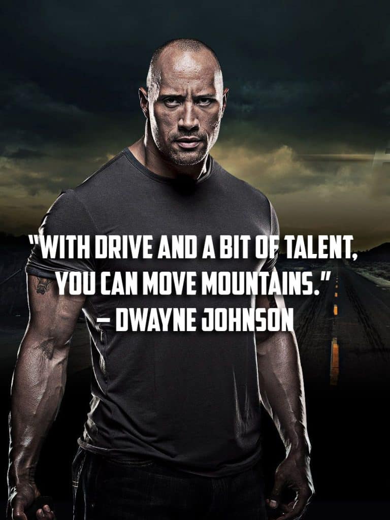 50 Best Motivational Dwayne “The Rock” Johnson Quotes