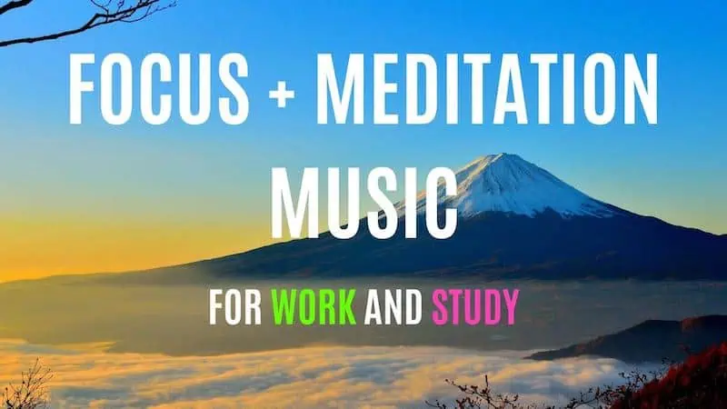 background meditation music for work and studying featured image
