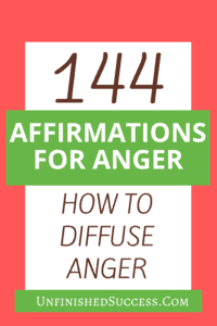 Affirmations For Anger