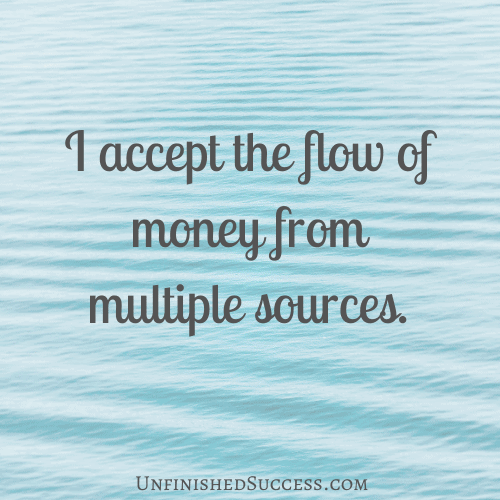 I accept the flow of money from multiple sources