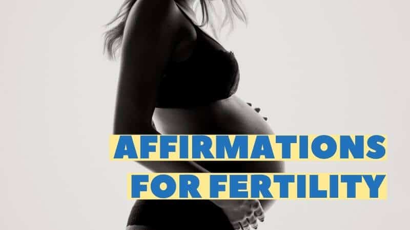 affirmations for fertility featured image
