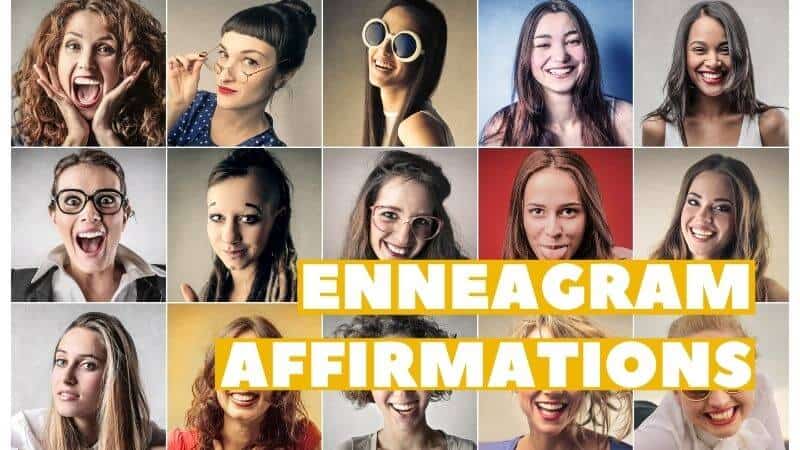 affirmations for enneagram types featured image