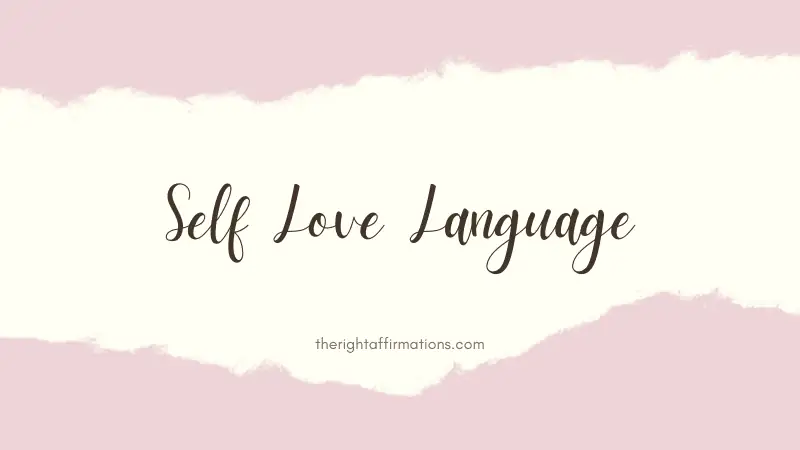Self Love Language featured image