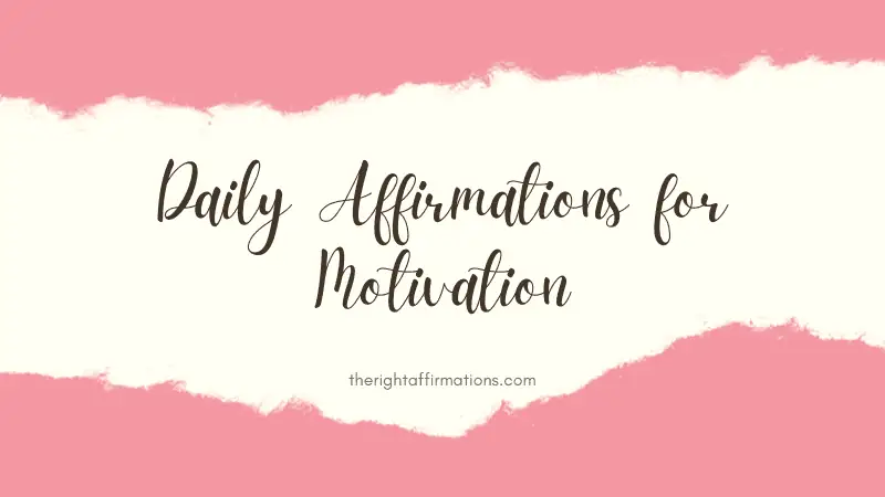 Daily Affirmations for Motivation featured image