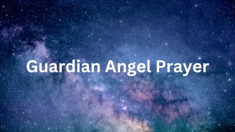 Guardian angel prayer