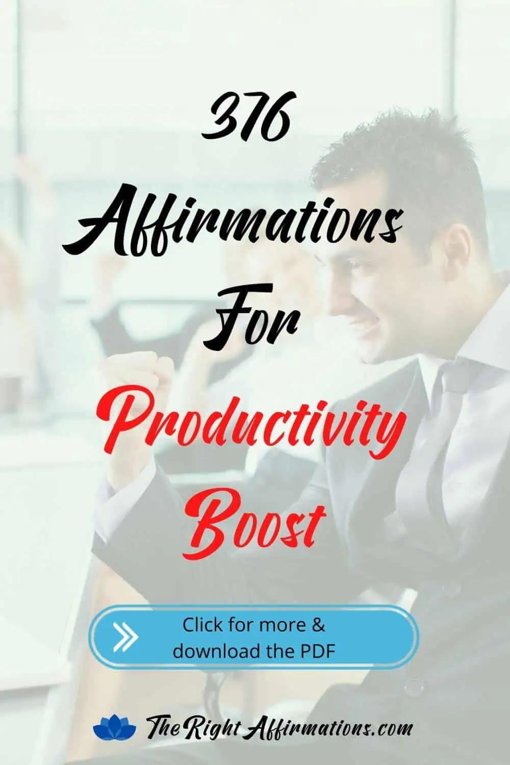 affirmations for better productivity pinterest