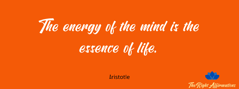 quotes for energy by aristotle