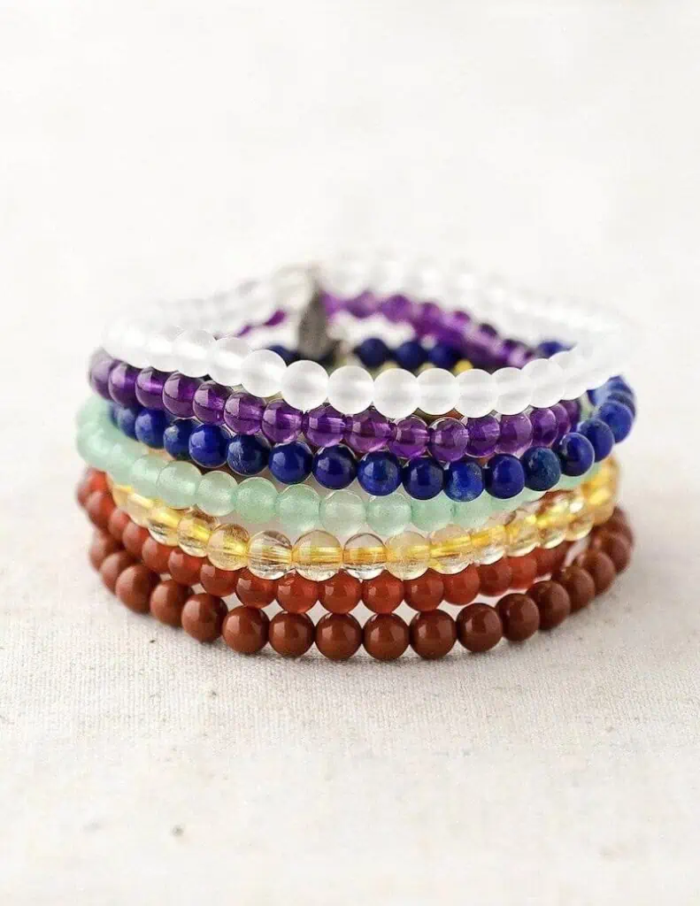sivana 7 gemstone chakra bracelet