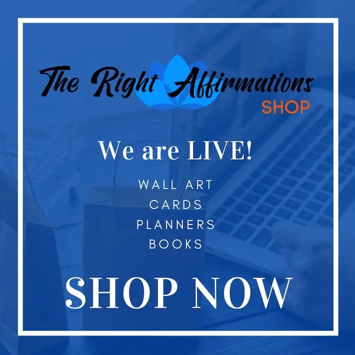 the right affirmations shop opening announcement